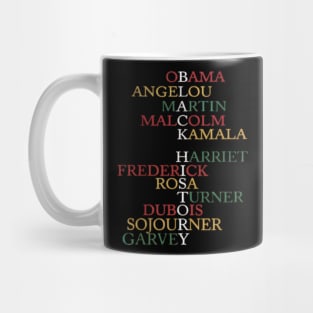 Womens Black History Month Apparel Powerful Leaders Mug